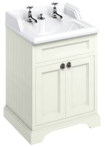 Casa Padrino Luxus Waschschrank / Waschtisch mit 2 Türen 67 x 58 x H. 93 cm 