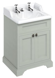 Casa Padrino luxury washing cabinet / washbasin with 2 doors 67 x 58 x H. 93 cm