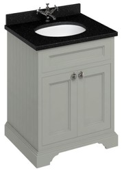 Casa Padrino luxury washing cabinet / washbasin with granite top and 2 doors - Limited Edition