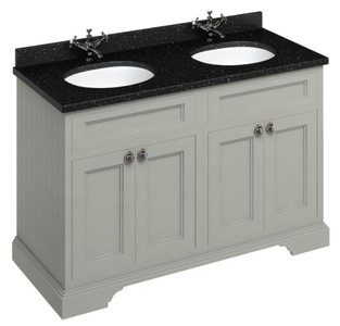 Casa Padrino washing cabinet / washbasin with granite top and 4 doors - Hotel Furniture