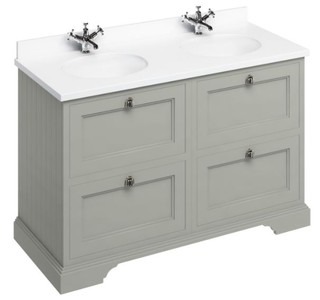 Casa Padrino washing cabinet with marble top and 4 drawers - Luxury Washbasin