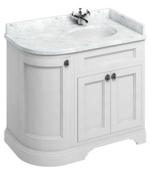 Casa Padrino washing cabinet with marble top and 3 doors  - Luxury Washbasin