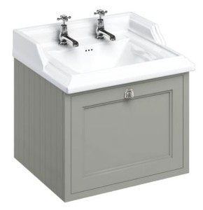 Casa Padrino luxury hanging washing cabinet with drawer - Antique Style Washbasin
