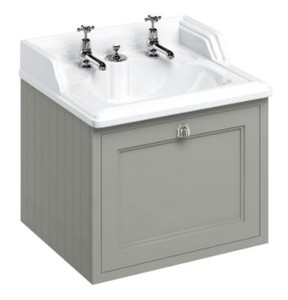 Casa Padrino luxury hanging washing cabinet / washbasin with drawer 65 x 58 x H. 59 cm