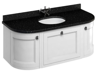 Casa Padrino Luxus Hänge-Waschschrank / Waschtisch 134 x 55 x H. 59 cm - Hotel Restaurant Möbel