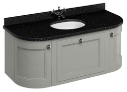 Casa Padrino luxury hanging washing cabinet / washbasin 134 x 55 x H. 59 cm - Hotel Restaurant Furniture