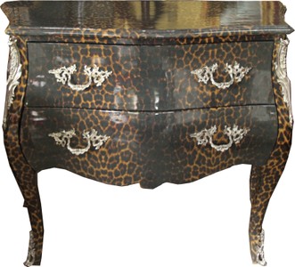 Casa Padrino Barock Kommode Schrank Schubladen Leopard Leo Silber Casa Padrino Barock Kommode Schrank Schubladen Leopard Leo Silber