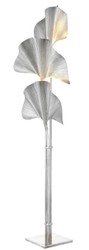 Casa Padrino Luxus Stehleuchte Palmen Silver Palmas Eichholtz Silver Floor Lamp