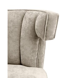 Casa Padrino chaise à manger de luxe gris noir - Mobilier design