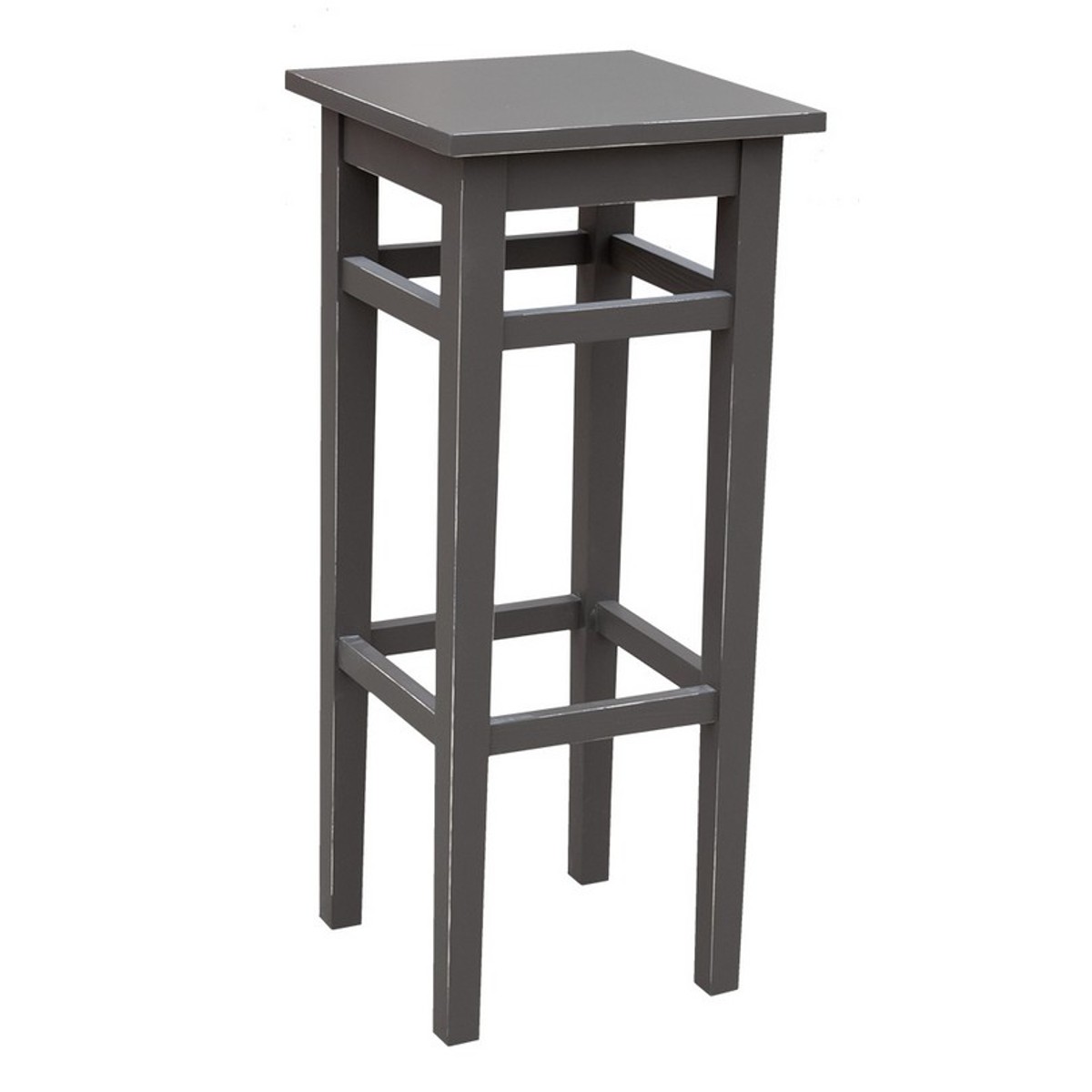 Casa Padrino Landhaus Stil Bar Hocker Massivholz - Shabby Chic Landhaus Stil Barhocker Bar Stuhl