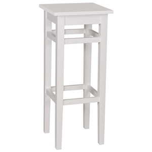 Casa Padrino Landhaus Stil Bar Hocker Massivholz - Shabby Chic Landhaus Stil Barhocker Bar Stuhl