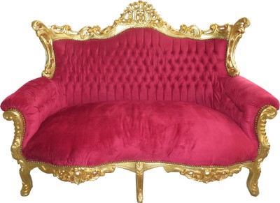 Casa Padrino barocco 2 posti master Bordeaux Red / Gold - Mobili Soggiorno Loung Couch Casa Padrino barocco 2 posti master Bordeaux Red / Gold - Mobili Soggiorno Loung Couch