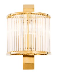 Casa Padrino luxury wall light gold 20,5 x 12 x H. 30 cm - designer wall lamp