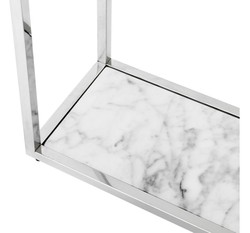 Casa Padrino Art Déco Console de luxe Silver - Designer mobilier de l'hôtel