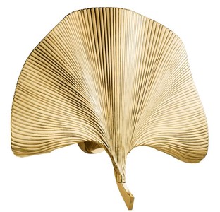 Casa Padrino Diseño de oro luz de la pared 67 x 11 x H. 48 cm - lámpara de pared de lujo