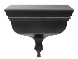 Casa Padrino art deco luxury mahogany wall console black - design hotel furniture