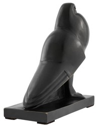 Casa Padrino Luxury bronze dove sculpture on pedestal - figure bird - precious & sumptuous