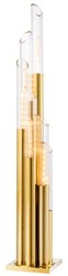 Casa Padrino luxury designer floor lamp 30 x 30 x H. 175 cm - limited edition