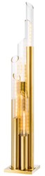 Casa Padrino luxury designer floor lamp 30 x 30 x H. 175 cm - limited edition