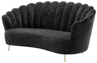 Casa Padrino divano dal design di lusso nero - edizione limitata