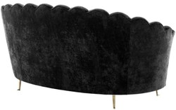 Casa Padrino divano dal design di lusso nero - edizione limitata