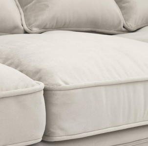 Casa Padrino Luxus Designer 3er Sofa Grau - Luxus Hotel Möbel