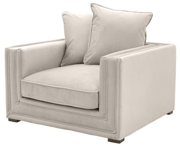 Casa Padrino designer hotel armchair gray - luxury collection