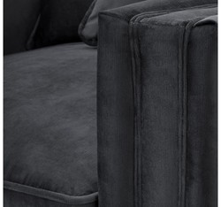 Casa Padrino diseñador de la silla del hotel negro - colección de lujo