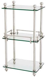 Casa Padrino luxury bathroom cabinet silver - designer furniture