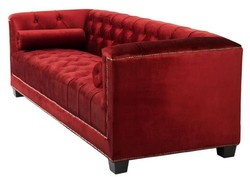Casa Padrino sofá rojo de diseño - colección de lujo