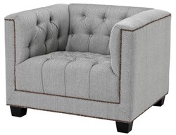 Casa Padrino luxury designer hotel armchair gray - luxury hotel furniture