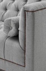 Casa Padrino luxury designer hotel armchair gray - luxury hotel furniture