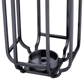Casa Padrino Luxus Kerzenleuchter Rotguss 25 x 25 x H. 55 cm - Hotel Accessoires