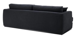 Casa Padrino luxury hotel sofa black 234 x 103 x H. 86 cm - limited edition