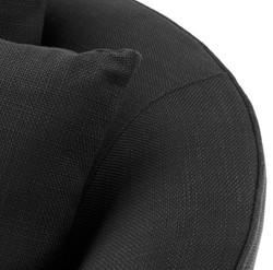 Casa Padrino luxury hotel salon armchair black 101 x 91 x H. 72 cm - living room furniture