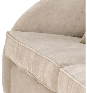 Casa Padrino Luxus Hotel Sofa Greige 255 x 91 x H. 72 cm - Designer Kollektion