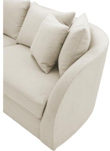 Casa Padrino Luxus Hotel Sofa Naturfarbig 255 x 91 x H. 72 cm - Designer Kollektion