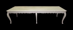 Casa Padrino tavolo da pranzo in stile barocco con piano in vetro 300 x 88 x H. 83 cm - di lusso tavolo da pranzo Casa Padrino tavolo da pranzo in stile barocco con piano in vetro 300 x 88 x H. 83 cm - di lusso tavolo da pranzo