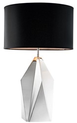 Casa Padrino finitura lampada da tavolo di design di nichel - collezione di lusso