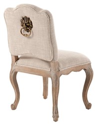 Casa Padrino beige à manger chaise design - qualité de luxe