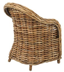 Casa Padrino poltrone di design in rattan 70 x 70 x H. 88 cm - mobili di lusso salotto