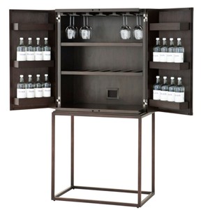 Casa Padrino Designer Weinschrank 81,5 x 50,5 x H. 168 cm - Luxus Kollektion