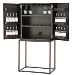 Casa Padrino designer wine cabinet 81,5 x 50,5 x H. 168 cm - luxury collection