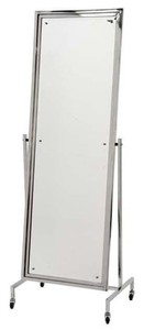 Casa Padrino de lujo de acero inoxidable espejo del soporte 63 x 171 cm - H. espejo diseñador