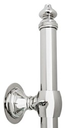 Casa Padrino Designer Doppel-Wandregal Silber 220 x 41 x H. 240 cm - Luxus Wohnzimmer Möbel