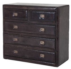 Casa Padrino pecho diseñador de cajones 108 x 50 x H. 98 cm - mueble de la sala de lujo