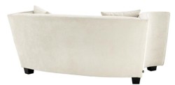Concepteur Casa Padrino canapé couleur naturelle 178 x 107 x H. 72,5 cm - collection de luxe