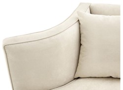 Concepteur Casa Padrino canapé couleur naturelle 178 x 107 x H. 72,5 cm - collection de luxe