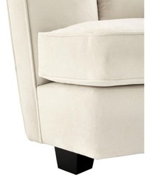 Concepteur Casa Padrino canapé couleur naturelle 178 x 107 x H. 72,5 cm - collection de luxe