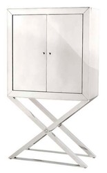 Casa Padrino concepteur d'argent coffret en acier inoxydable - mobilier de salon de luxe